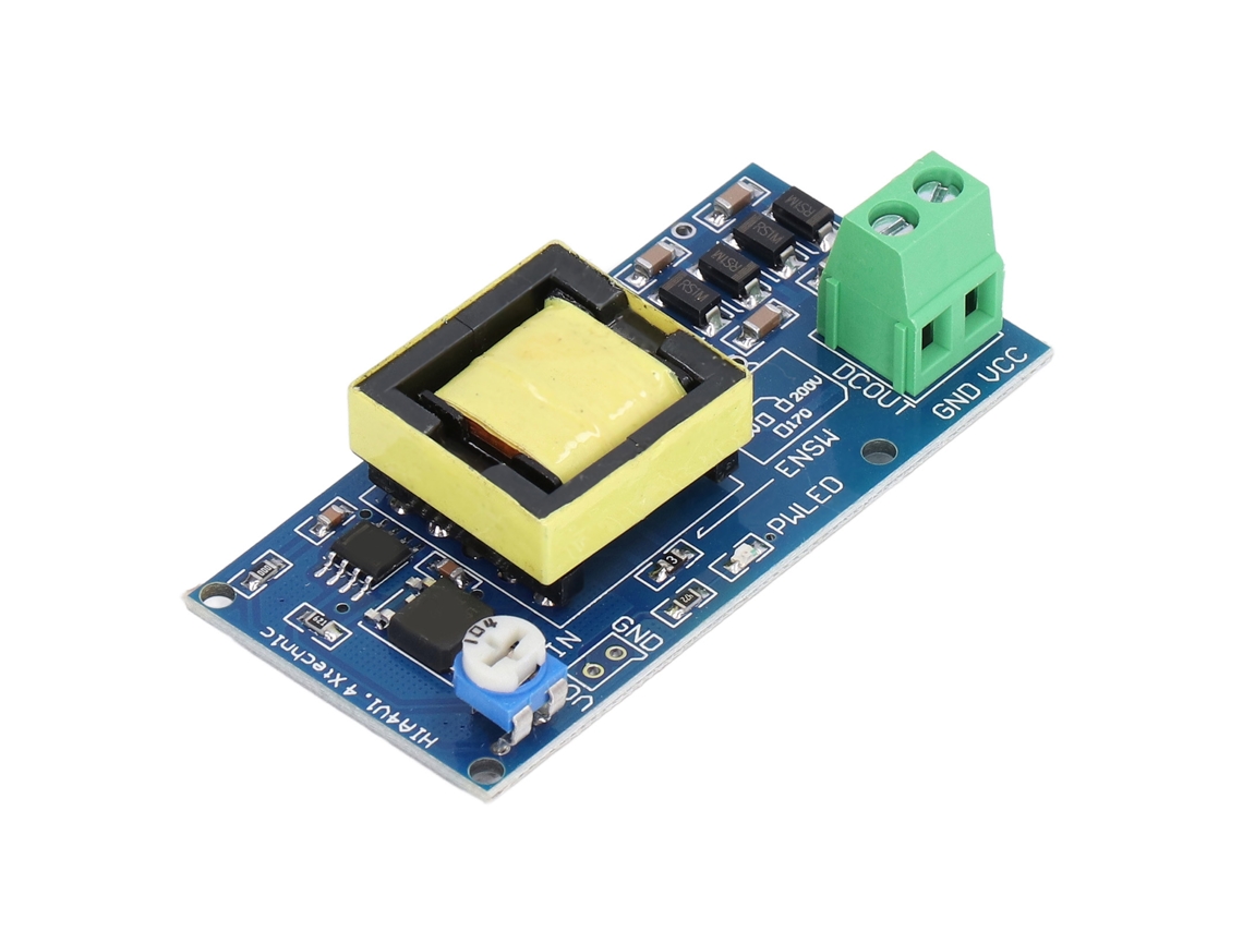 Laxiscreed Conversor Dc-dc Elevação Ajustável Para Sistemas De Segurança 5-12v A 300-1000v