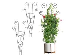 Suporte Metal Jardim Para Plantas Trepadeiras 2pcs