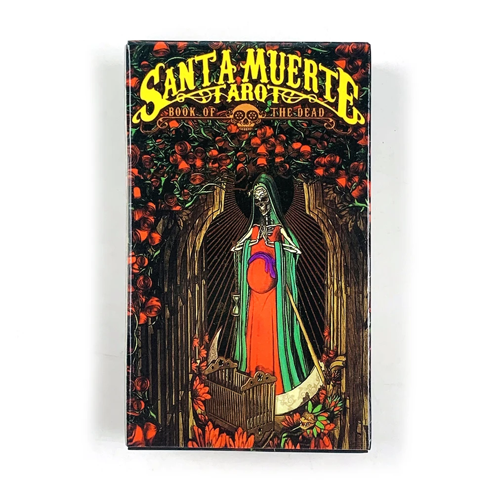 Jogo de Tabuleiro com o Baralho Death Tarot, um Dos Mais Vendidos, Perfeito para Presentes de Halloween e Natal. MDUG