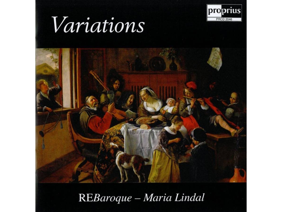 CD Lindal,Maria/Rebaroque - Variations (1CD)