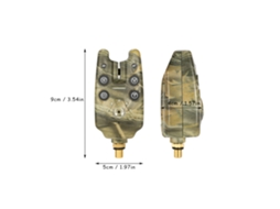 Alarme de Bite para Vara de Pesca com 2 Led