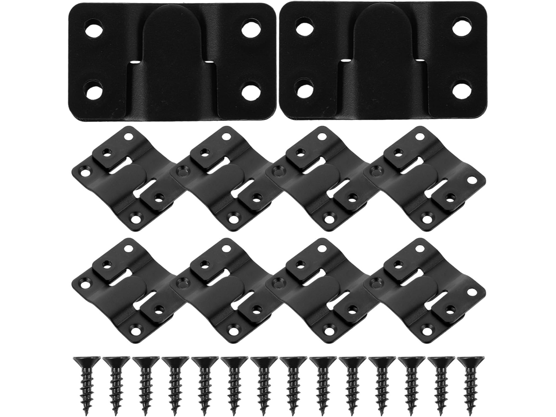 6 Bases De Ancoragem Redondas Para Tubos De Aço Zincado, Suporte Estável Para Corrimãos De Decks Externos,s E Duráveis
