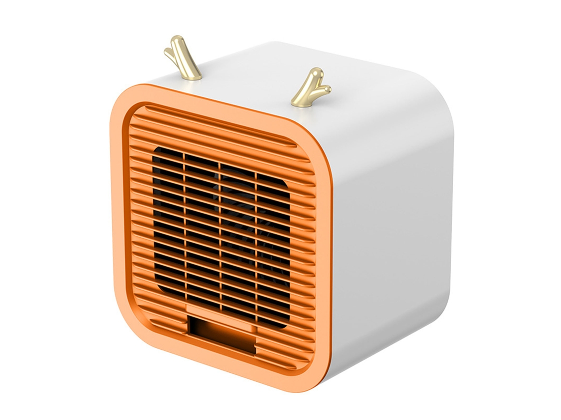 Cooler de Ar Mini Portátil Usb, Silencioso, Escritório, Exterior, Laranja | S/MARCA