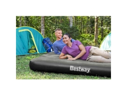 Bestway Colchão Insuflável 3 Em 1 188x99x25 Cm Preto E Cinzento