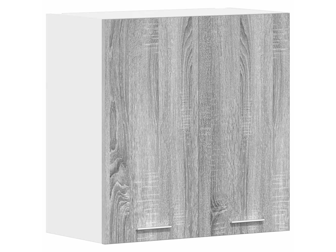Armário de parede “lyon” 60x31x60 cm Sonoma Cinza MAISON EXCLUSIVE