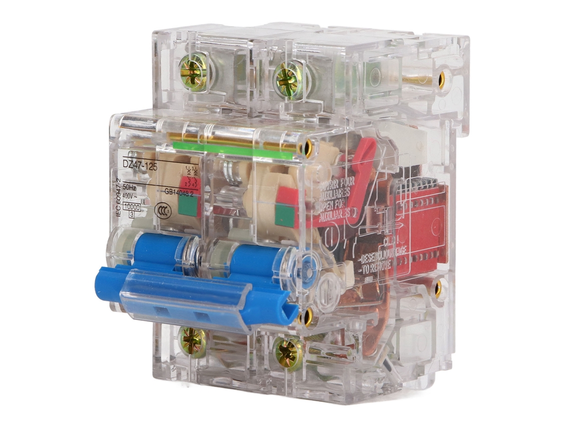 Disjuntor HKJ Transparente 2P 63A 400V