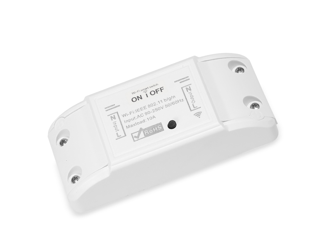 Raum-interruptor Inteligente Wifi 10a/2200w Com Controle App Android/ios, Timer E Automação Residencial Universal