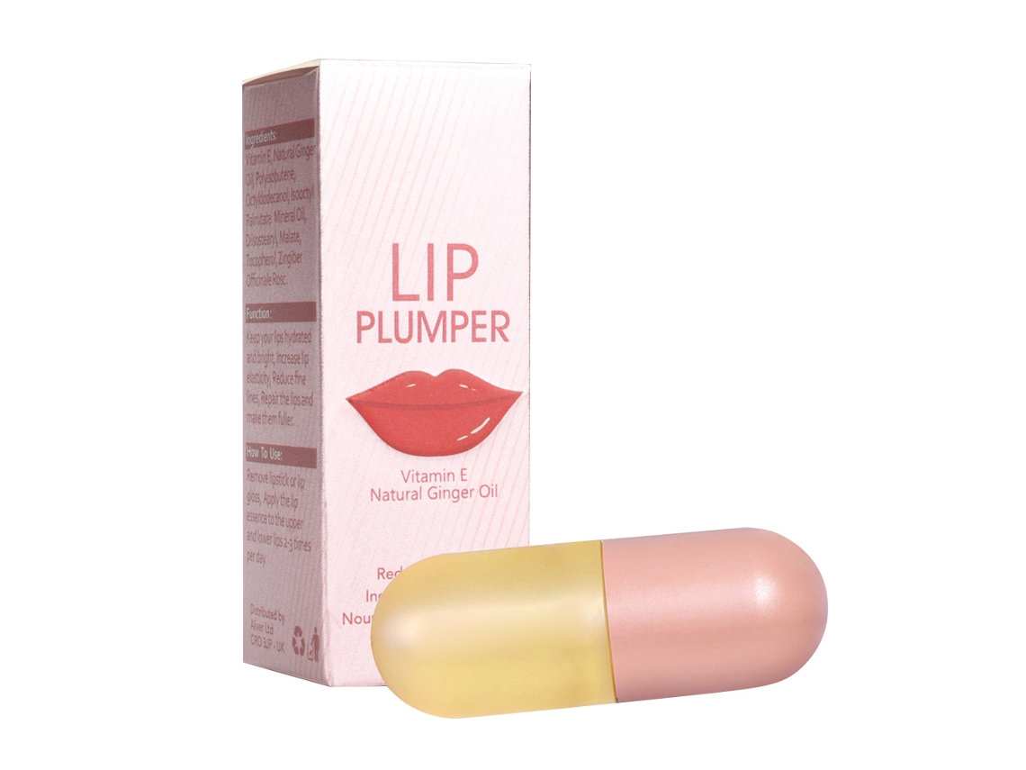 Bálsamo Para Lábios Aumentador 5,5ml Para Lábios Mais Voluminosos E Hidratados