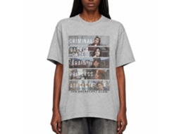 Rockinstone Breakfast Club Movie Heather Gray Adult T-shirt Size:xl