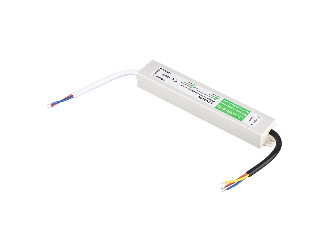 Laxiscreed Alimentador Led À Prova De Água 12v 20w Para Outdoor
