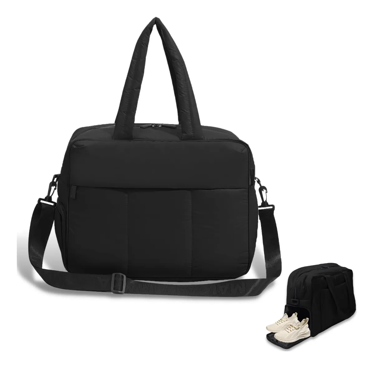 Bolsa De Viagem, Bolsa De Viagem Com Compartimento Para Sapatosvayotoy