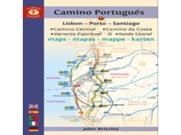 Livro Camino Portugues Maps de John Brierley (Inglês)