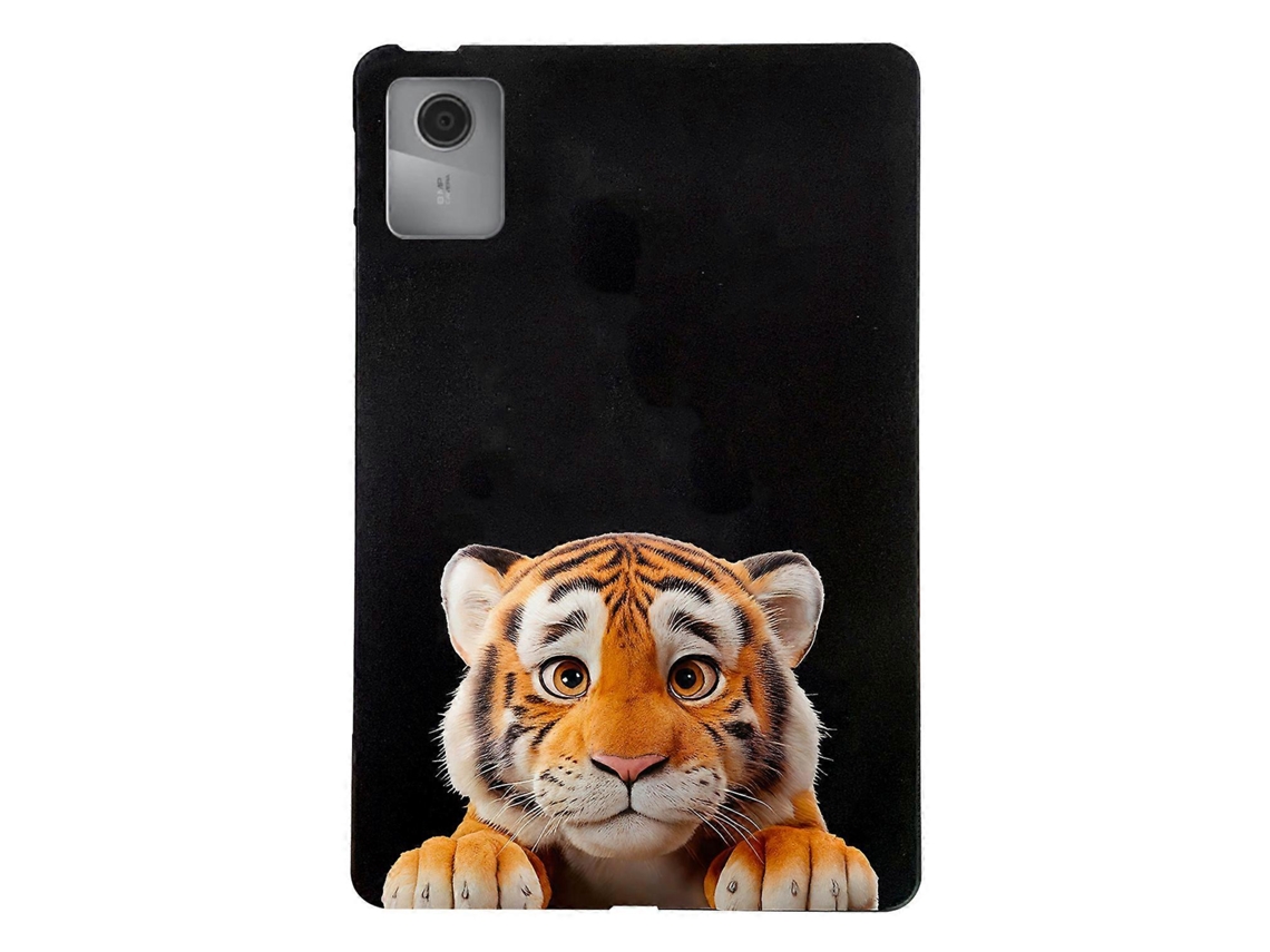 Capa Protetora Fina De Tpu Com Estampa Do Pequeno Tigre Para Tablet Lenovo Idea Tab Xiaoxin Pad 11 2025. Tuotuo (tb336zu Tb336fu)