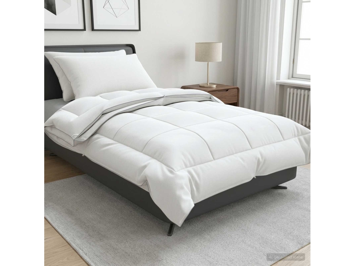 Vidaxl Conjunto De Edredão E Almofadas 3 Unid. 155x220 Cm 4 Estações