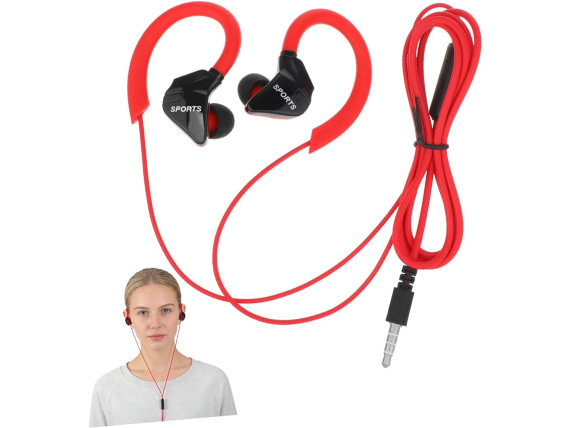 Fone De Ouvido Com Fio E Para Corrida Leve Som Estéreo. Diversos