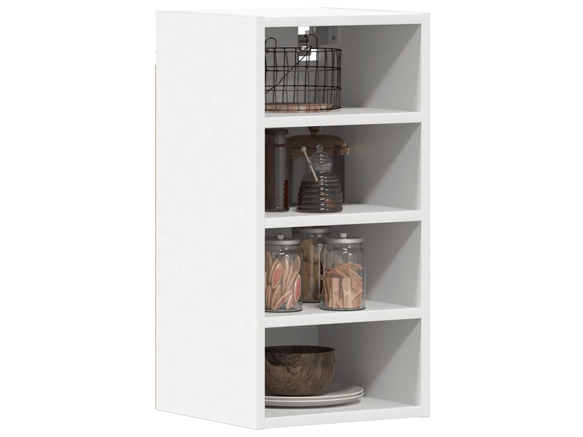 Vidaxl Armário De Parede “riga” 30x29,5x60 Cm Derivados Madeira Branco