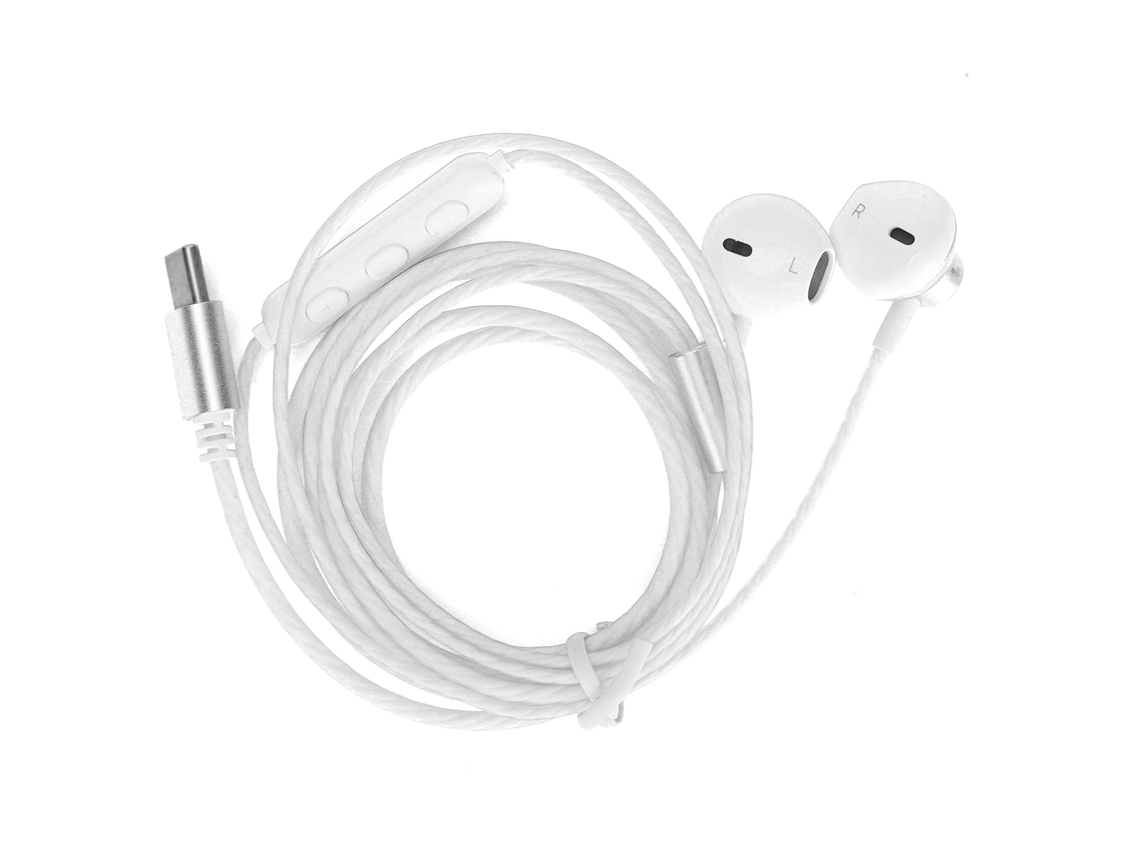 Fones com Fio com Interface Type C EOOCOO