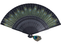 Evento Chinois, Evento Pliant Portátil, Beau Motif De Paon, Largement Utilisé,