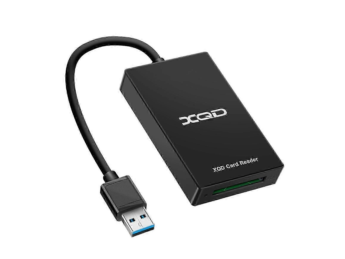 Leitor De Cartão De Memória Usb 3.0 Xqd Para Transferência De Cartões Das Séries M/g Para Computadores Com Sistema Operacional / Aquaforge