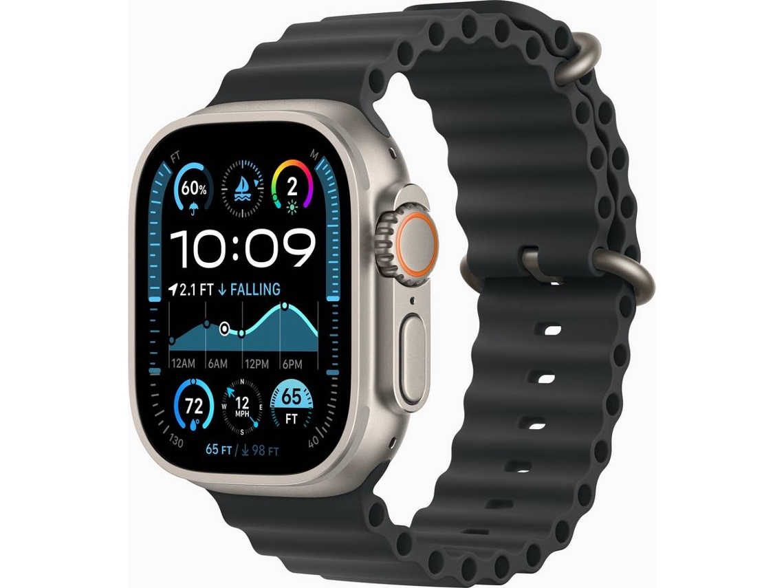 APPLE WATCH Ultra 2 (Recondicionado Flippers Como Novo - 49 mm - CEL - Titânio Natural)