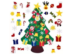 Decorações de Natal Pingente de Natal de Feltro Não Tecido Estilo3
