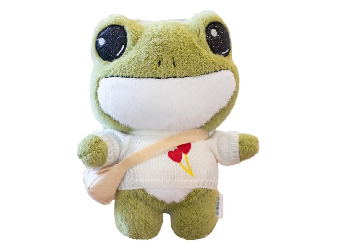 Ats brinquedo de Pelúcia Rã 11,8 Polegadas Cute Pelúcia de Animal de Pelúcia Boneco Presente para Crianças Meninas Amigos