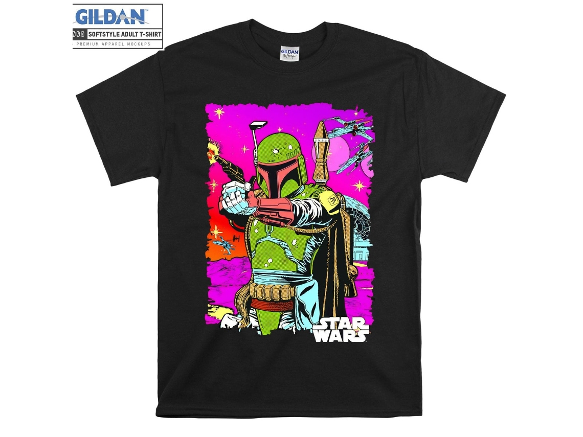 T-shirt Rockinstone Star Wars Boba Fett（xxl）