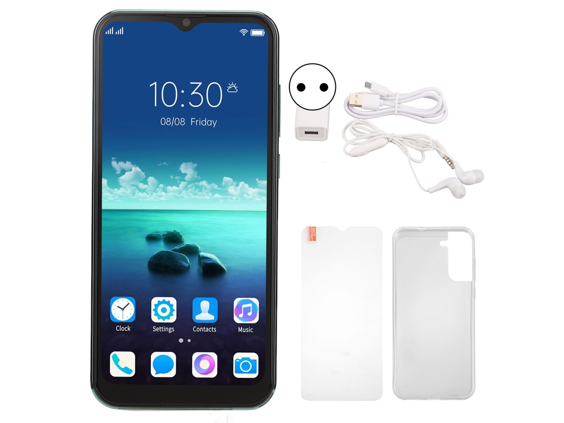 Desbloqueie Smartphone LAXISCREED com Tela de 6.53 polegadas, HD e Reconhecimento Facial