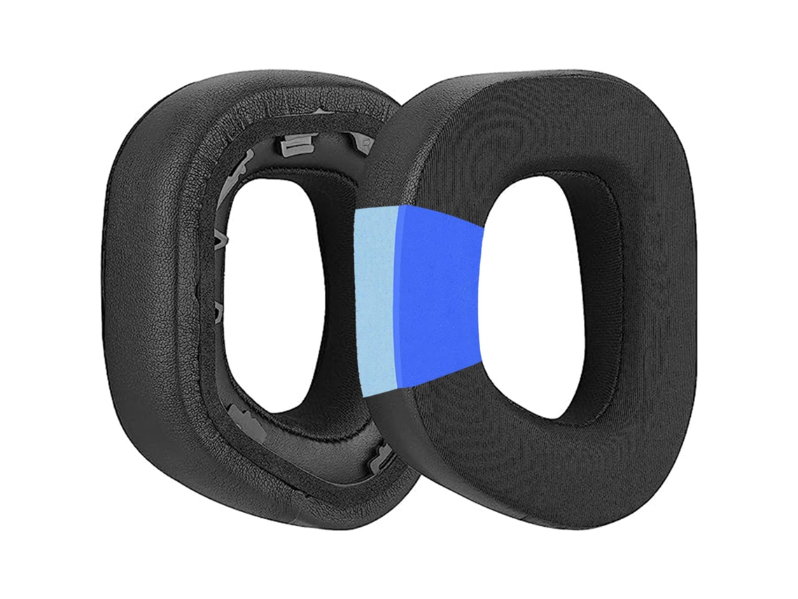 Almofadas Zruxe Para Auscultadores Corsair Hs80 Rgb Wireless (espuma De Memória, Gel Refrescante, Pretas)