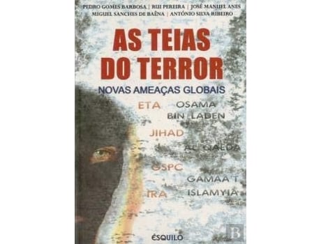 Livro As Teias Do Terror  de Esquilo (Português)