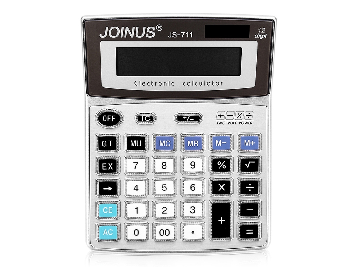 Calculadora Básica Eletrônica com Bateria Estudantes Worten