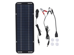 Laxiscreed Kit De Painel Solar Monocristalino 10w Portátil Para Diversas Utilizações