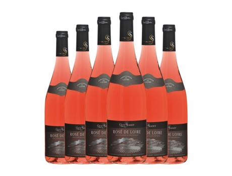 Vinho rosé SAGET LA PERRIÈRE Guy Rosé de Loire (0.75 L - 6 Unidades)