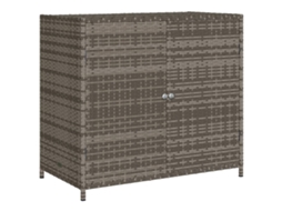 Garden Storage Cabinet, Garden Storage Cabinets Vidaxl Cinzeto Rattan / Vime (n/a)