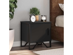 Vidaxl Mesas De Cabeceira 2 Pcs 40x30x40 Cm Contraplacado Preto