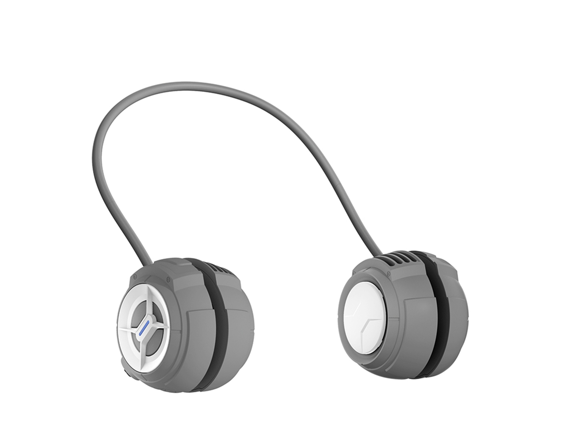 Ventilador De Pescoço Laxiscreed Mini, Sem Lâmina, Usb, Leve E Portátil Com Luzes Coloridas