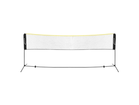 Rede Badminton Incl. 3 Torneiras 400X103X155 Cm Polietileno Preto HAUKI