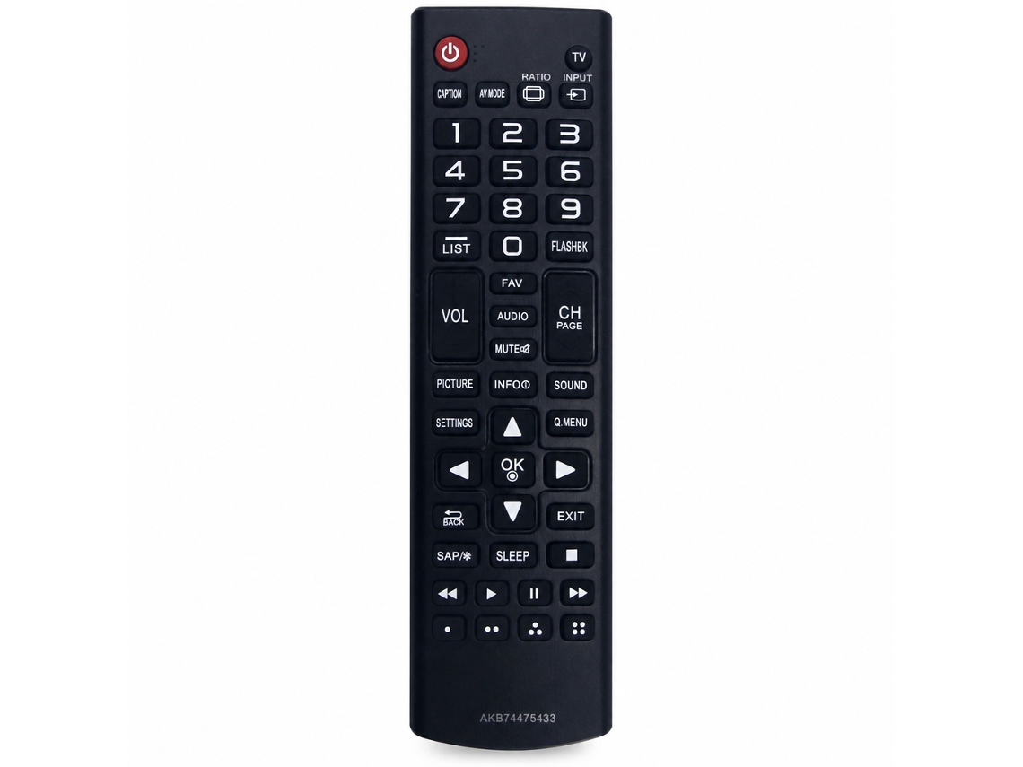 Comando À Distância De Substituição Para Tv Lg Akb74475433, Sem Configuração_zhd