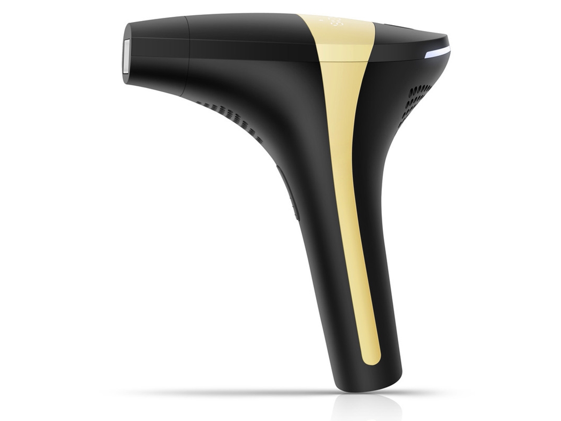 Depiladora Luz Pulsada YIZHOOD 3-Em-1 Biquínis Rejuvenescimento Da Pele Do Corpo Mulheres Removedor de Redução de Sardas Faciais Preto