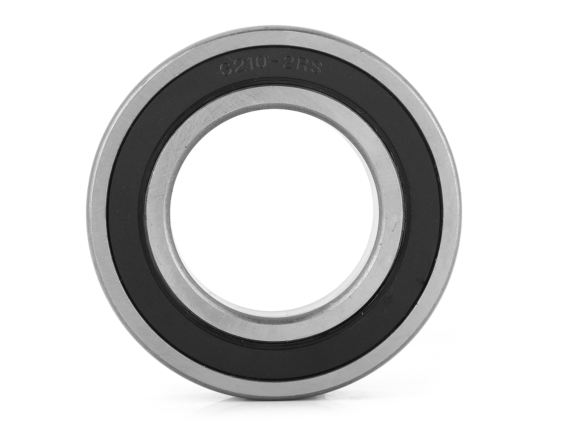 1 Pcs Rolamento De Bola De Aço Com Selagem Dupla Sulco Profundo Coluna Única 6210-2rs