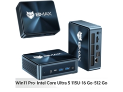 Mini Pc Compacto - Bmax B11 Pro - Intel Core Ultra 5 115u - 16gb Ram - Ssd 512gb - Win 11 Pro