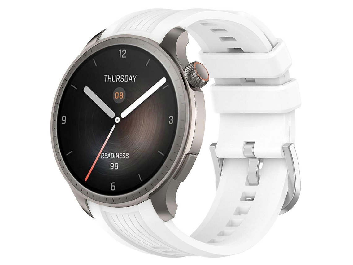 Pulseira De Silicone Com Textura Vertical Para Relógio Amazfit Balance A2286