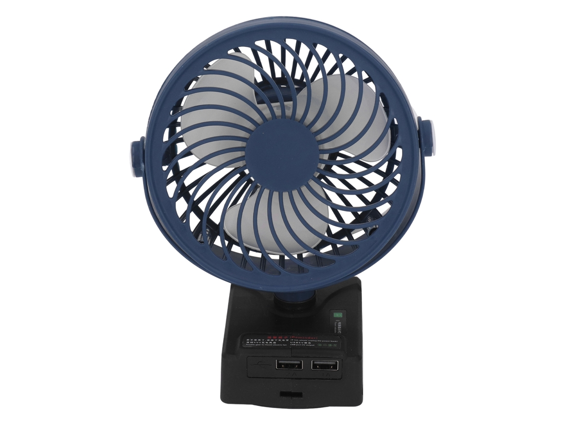 Ventilador Sem Fio 21v Bateria Lítio Portátil Camping