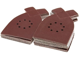Lixa autoadesiva BRILVIBERA 50 folhas, granulometria P40 a 205x175 mm