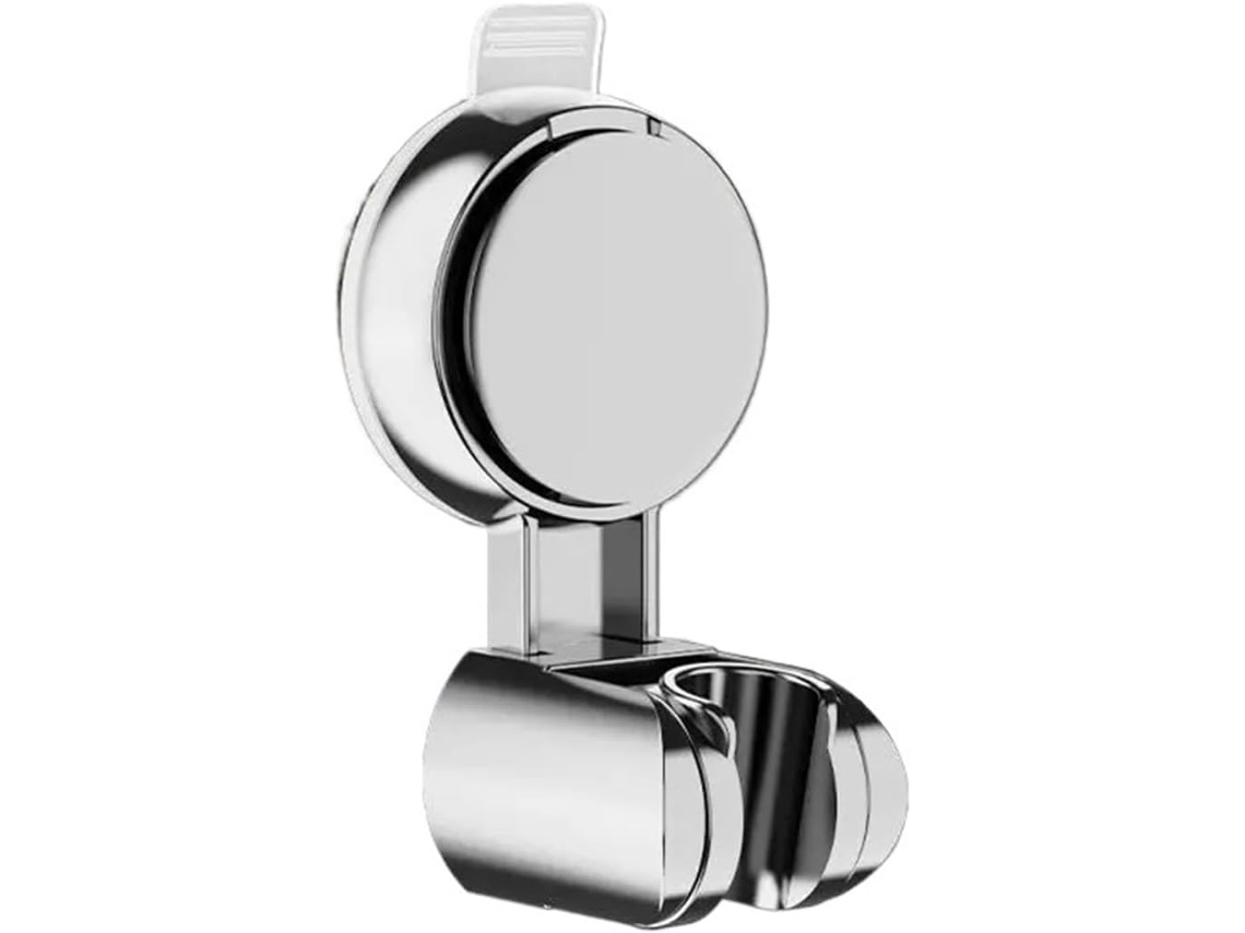 Suporte Para Chuveiro De Parede Ajustável 360° Com Adesivo Mão Acessórios Banheiro