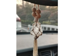 Colgantes De Espejo Retrovisor De Coche Artesanales Con Cristal, Accesorios Decorativos