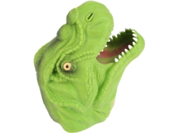 Fantoche De Mão De Dinossauro Plástico Para Crianças, Cor Verde Igvtrade