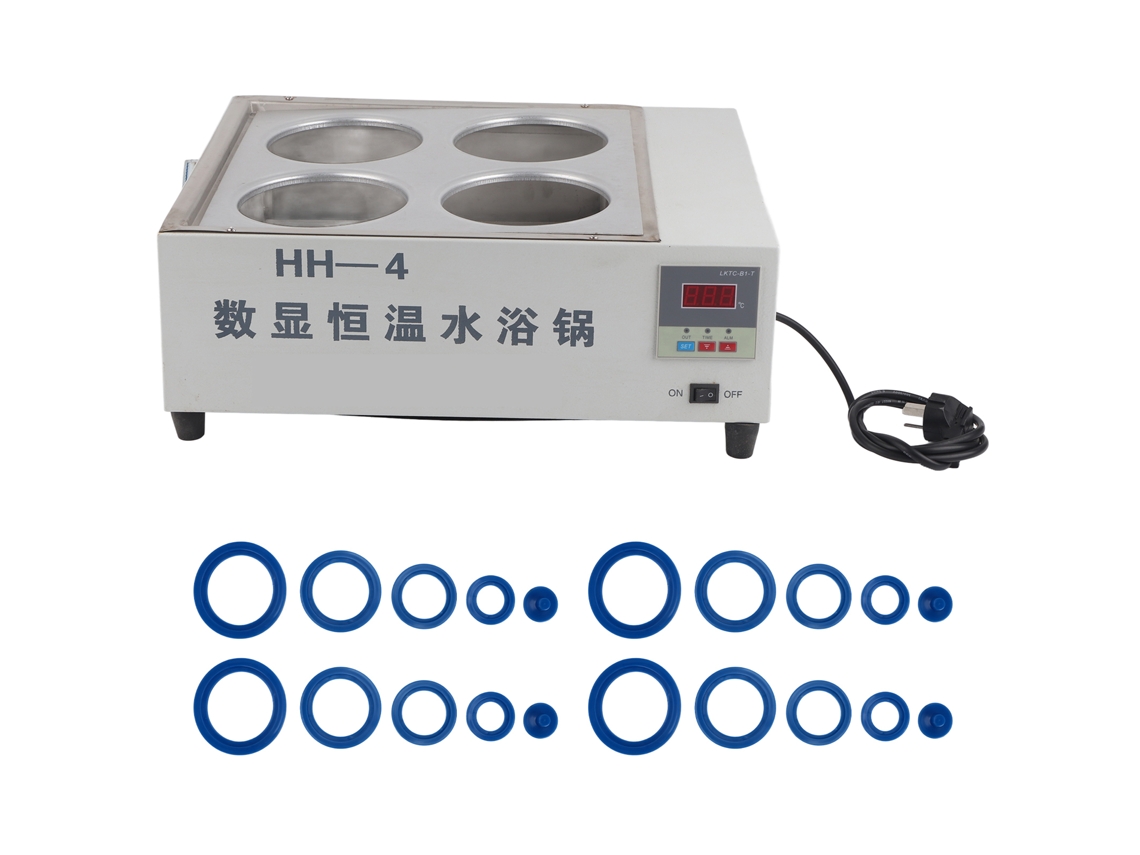 Bain Marie Digital Termostato 800w Aço Inox 4 Buracos