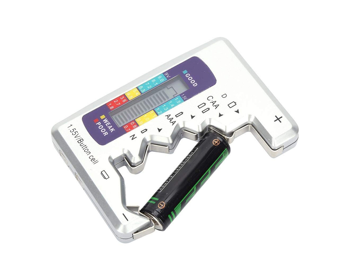 Detector De Nivel De Batería Portátil Digital