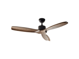 Ventilador De Teto Arani Com Comando Remoto Castanho